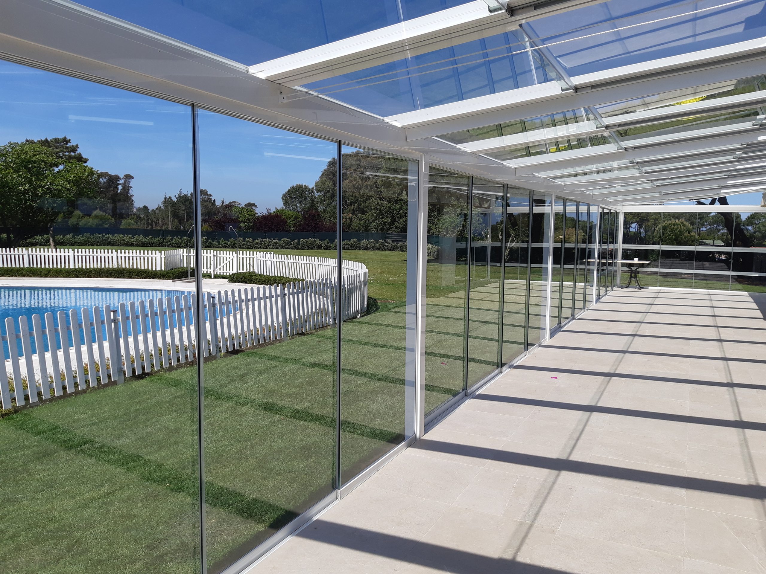 cerramientos de cristal en Menorca